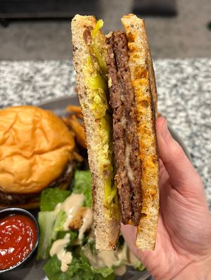 YAAAASSSSS! Multiple Vegan Sammies!  at White Labs Brewing Co in Asheville