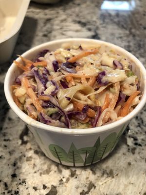 Creamy coleslaw   at Frondescence in Boise