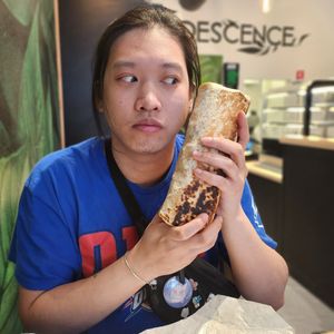 AN ABSOLUTE UNIT OF A BURRITO at Frondescence in Boise