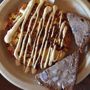 blissful omelette with pecan raisin toast  at Simple Bliss Cafe in South Lake Tahoe