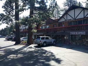 Outside at Simple Bliss Cafe in South Lake Tahoe