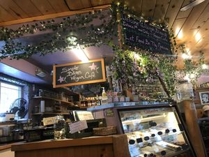 Open in snow at Simple Bliss Cafe in South Lake Tahoe