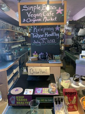 Cozy place  at Simple Bliss Cafe in South Lake Tahoe