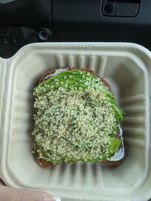 Avocado toast at Simple Bliss Cafe in South Lake Tahoe