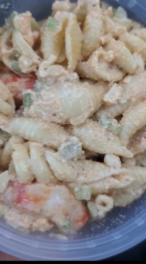 Seafood Salad at Lit Vegan in Baltimore