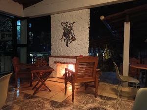 Lovely sitting area at Tekoa Spaces in San Antonio Palopo