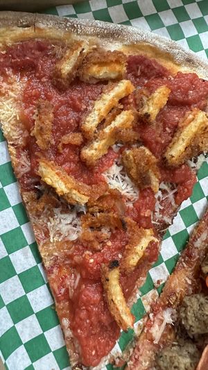 Chicken parm   at Mora Pizza Denver in Denver