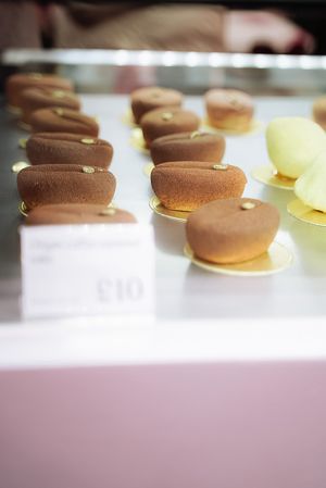 Coffee & Caramel cakes at Cream Dream in London