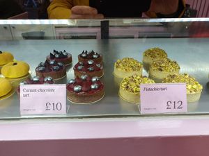 Counter selection at Cream Dream in London