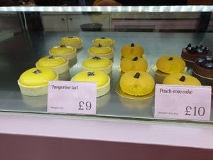 Counter selection at Cream Dream in London