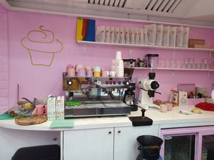 Service area at Cream Dream in London