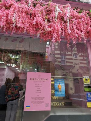 Exterior at Cream Dream in London