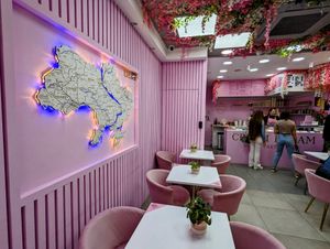 Interior at Cream Dream in London