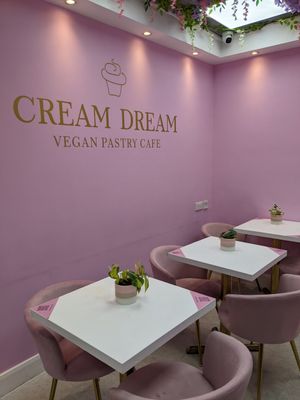 inside at Cream Dream in London