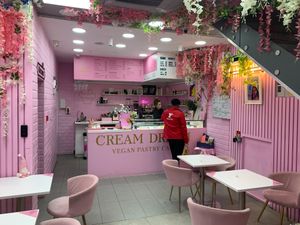 Interior at Cream Dream in London