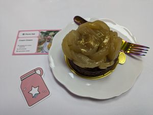 Pear and tonka tart at Cream Dream in London