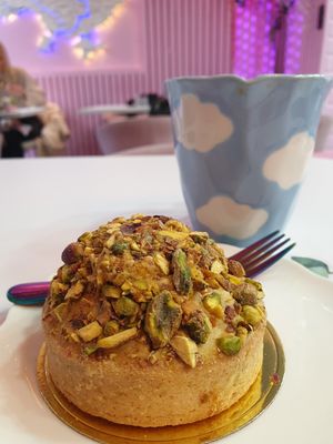 Pistachio tart #Veganuary at Cream Dream in London