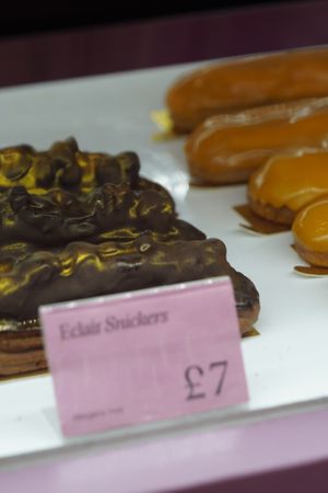Snickers eclair, my second favourite!  at Cream Dream in London