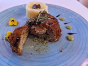 Chicken Kyiv at Cream Dream in London