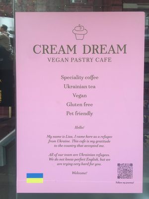   at Cream Dream in London
