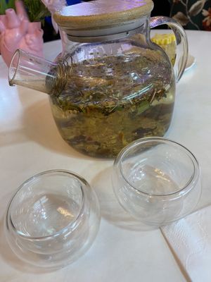 Herbal tea   at Cream Dream in London