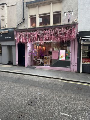 The outside of this gorgeous place  at Cream Dream in London