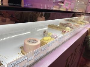 Pastries (end of the day so they were running low)  at Cream Dream in London