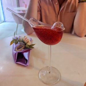 Mystery cocktail at Cream Dream in London