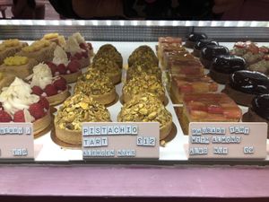 Some of the cakes   at Cream Dream in London