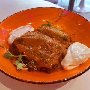 Cabbage rolls at Cream Dream in London