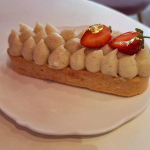 Strawberry Tart at Cream Dream in London