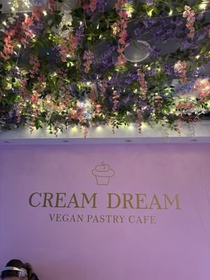 upstairs   at Cream Dream in London
