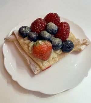 Sweet pastry  at Cream Dream in London