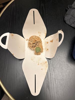 Supposed to be a Kiev cake   at Cream Dream in London