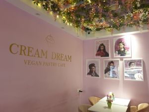 Top floor at Cream Dream in London