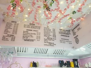 Menu at Cream Dream in London