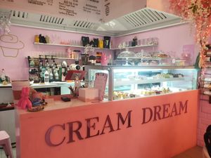 Inside at Cream Dream in London