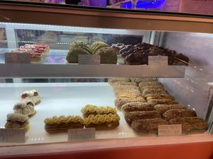 Pastry fridge   at Cream Dream in London
