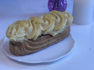 Mango and Passionfruit Eclair  at Cream Dream in London