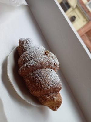 Almond croissant at Cream Dream in London