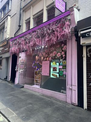 All of the pink   at Cream Dream in London