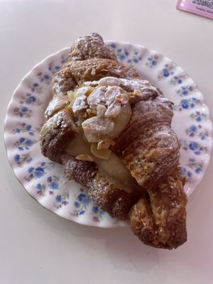 Almond croissant   at Cream Dream in London