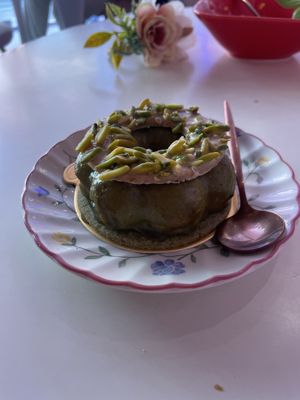 Pistacchio dessert  at Cream Dream in London