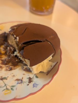 Filled with cream inside! at Cream Dream in London