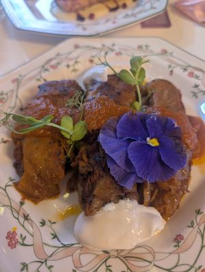 Cabbage rolls "Holubtsi" at Cream Dream in London