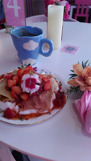 Crêpes for breakfast at Cream Dream - Covent Garden in London