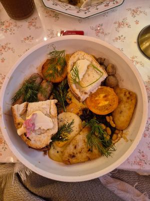 Very nice - English breakfast at Cream Dream - Covent Garden in London