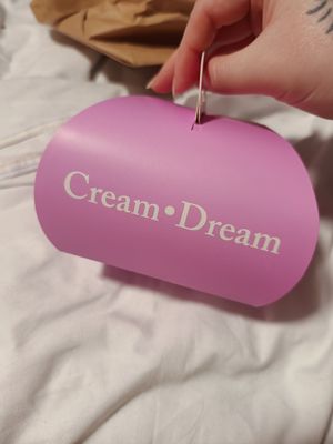 Packaging at Cream Dream - Covent Garden in London
