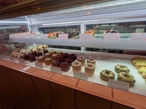 Cake display at Cream Dream - Covent Garden in London