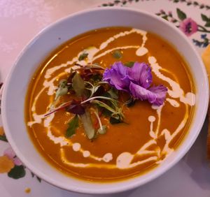 So tasty spicy soup! at Cream Dream - Covent Garden in London